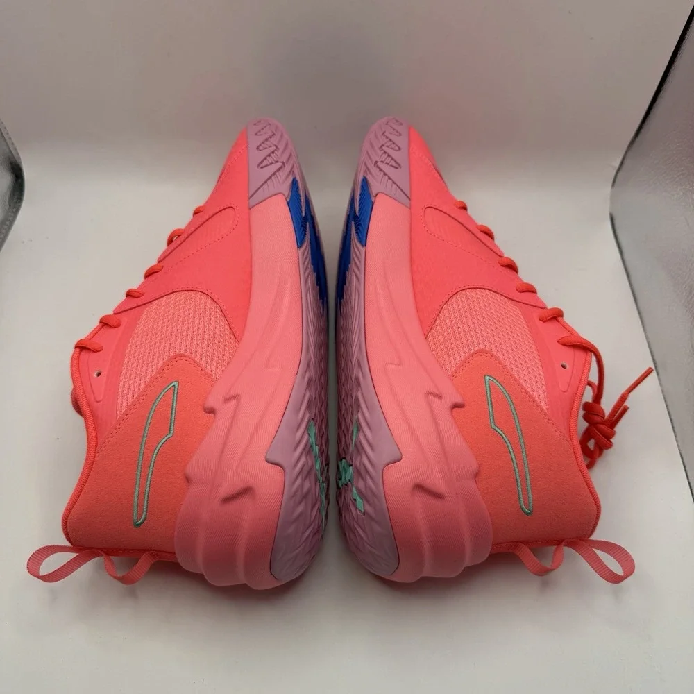PUMA‎ Scoot Zeros Sunset Glow Pink/Blue Basketball Men's Size 11 - 310415-02